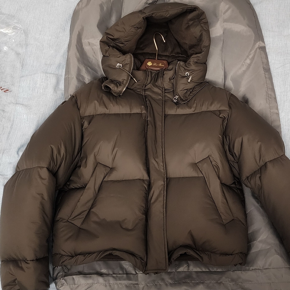 LORO PIANA Suter hooded quilted shell down jacket